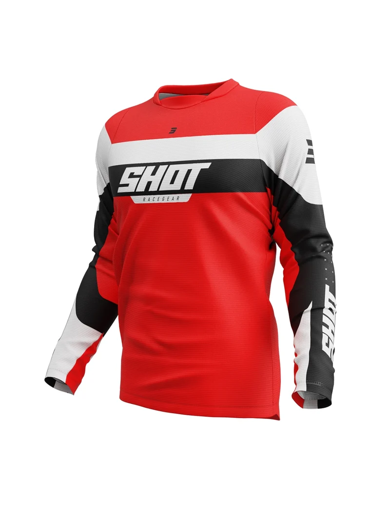 SHOT CAMISETAS DEVO LEAGUE RED XS