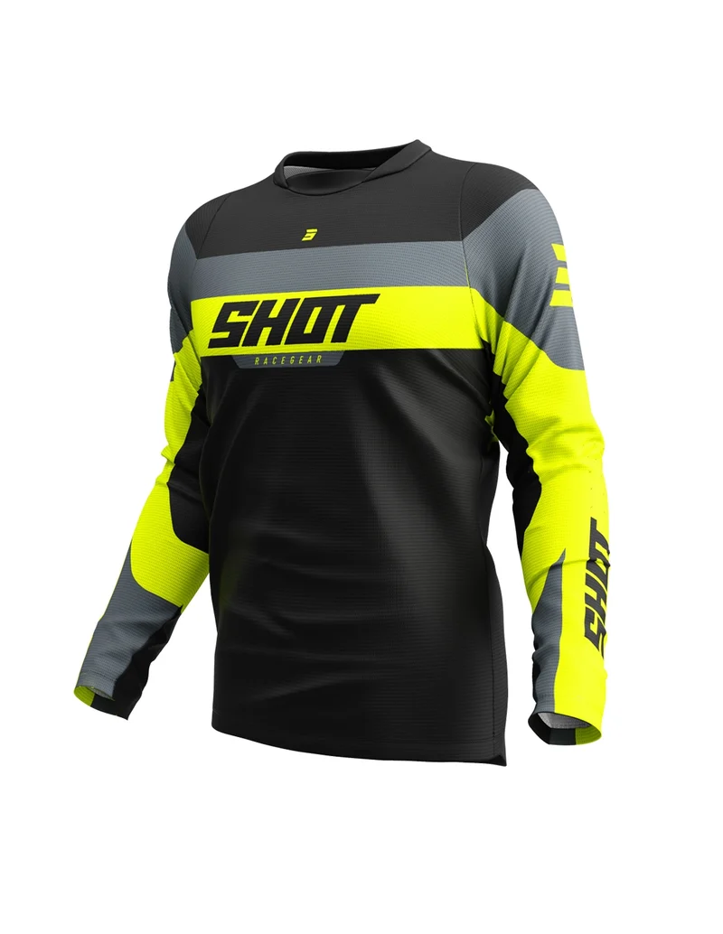 SHOT CAMISETAS DEVO LEAGUE NEON_YELLOW XS