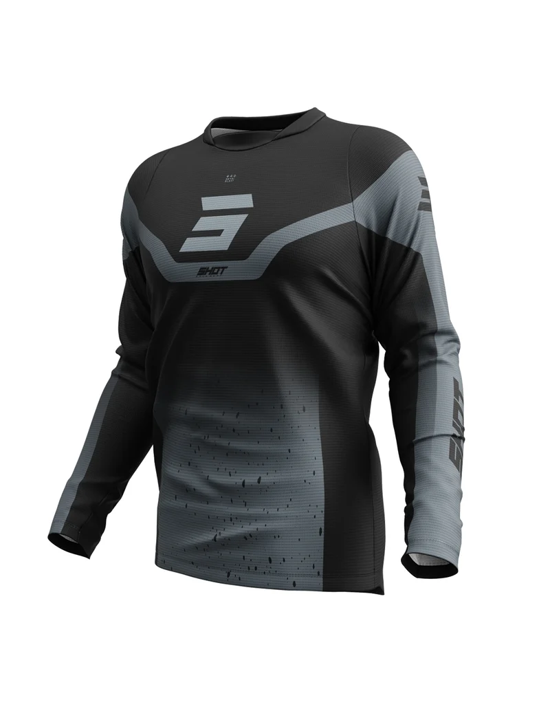 SHOT CAMISETAS DEVO BLAST BLACK_GREY XS