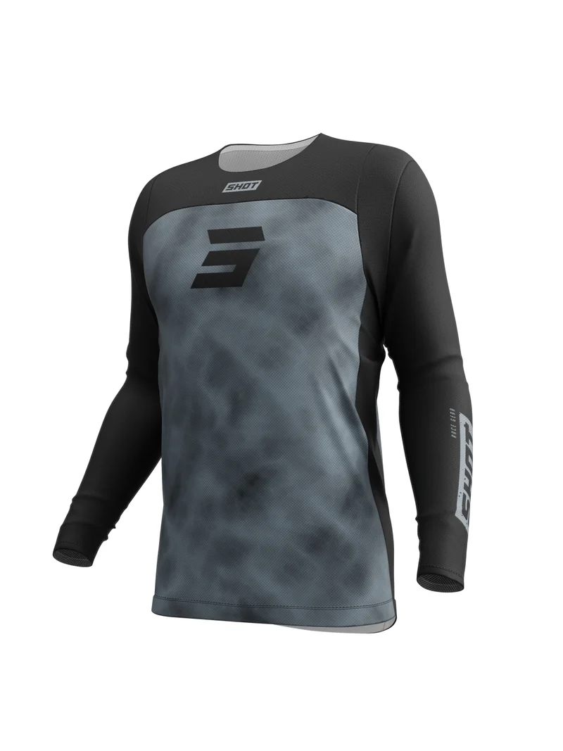 SHOT CAMISETAS CONTACT ONYX BLACK_GREY XS