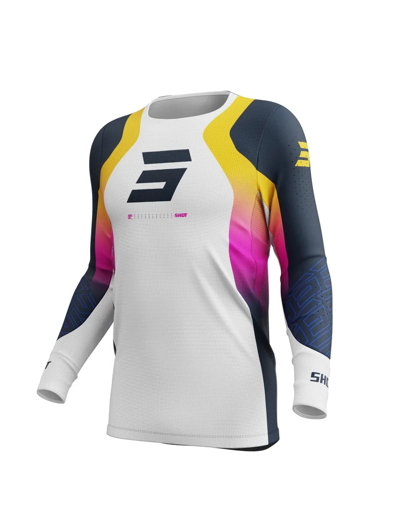 SHOT CAMISETAS AERO LITE ULTRA BLUE_ORANGE_PINK XS