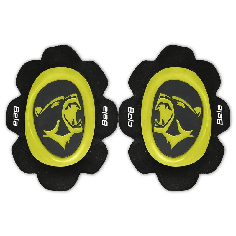 BELA KNEE SLIDER NEGRO AMARILLO FLOU