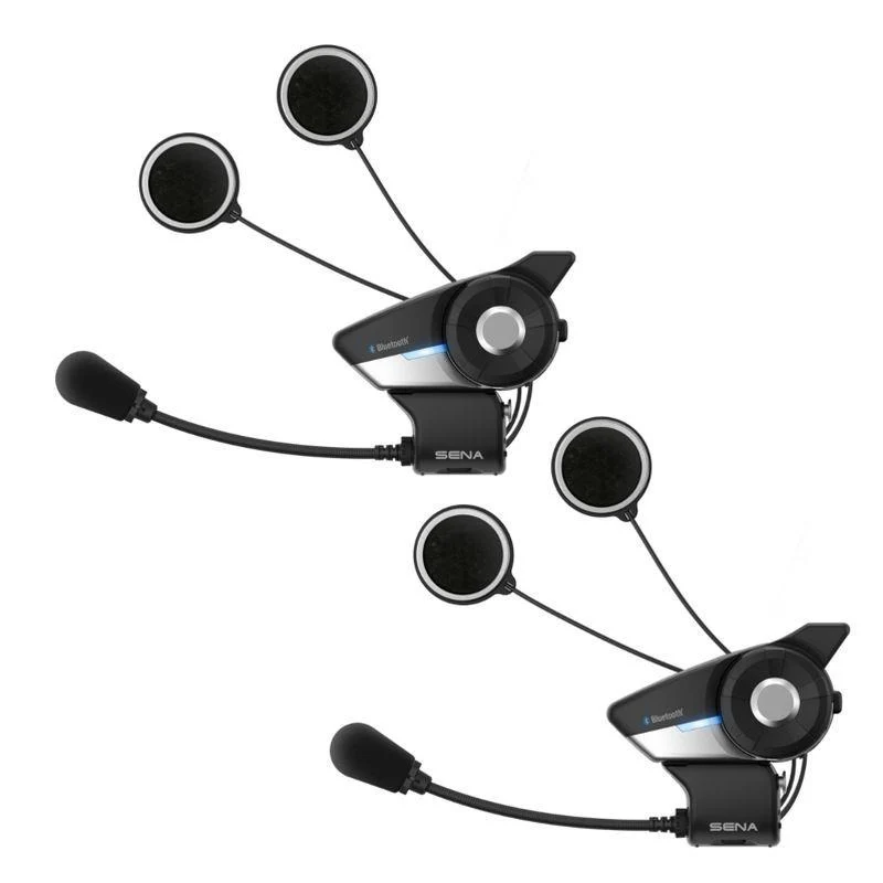 SENA 20S EVO Intercomunicador Para Motocicleta Paquete Doble