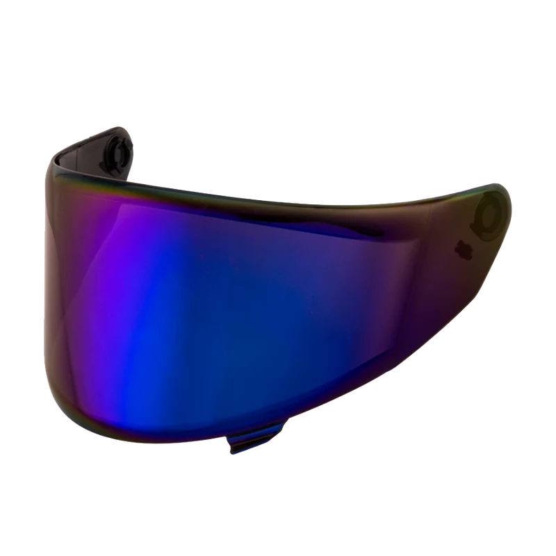 KYT RECAMBIOS- KYT RECAMBIOS TT-COURSE VISIERA IRIDIUM BLUE