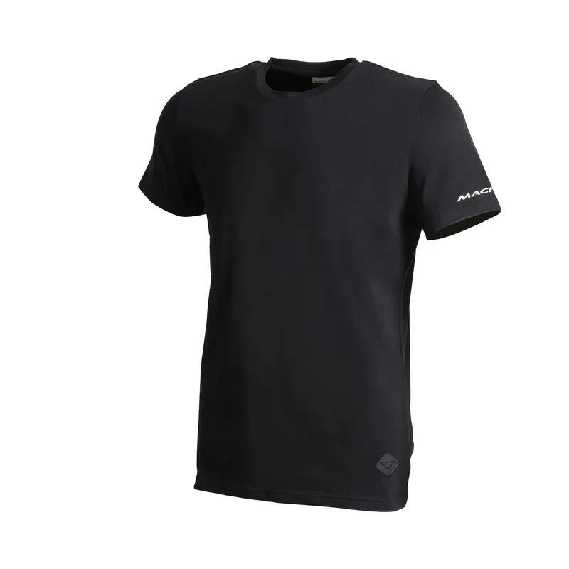 MACNA lisa hombre Camiseta Negro