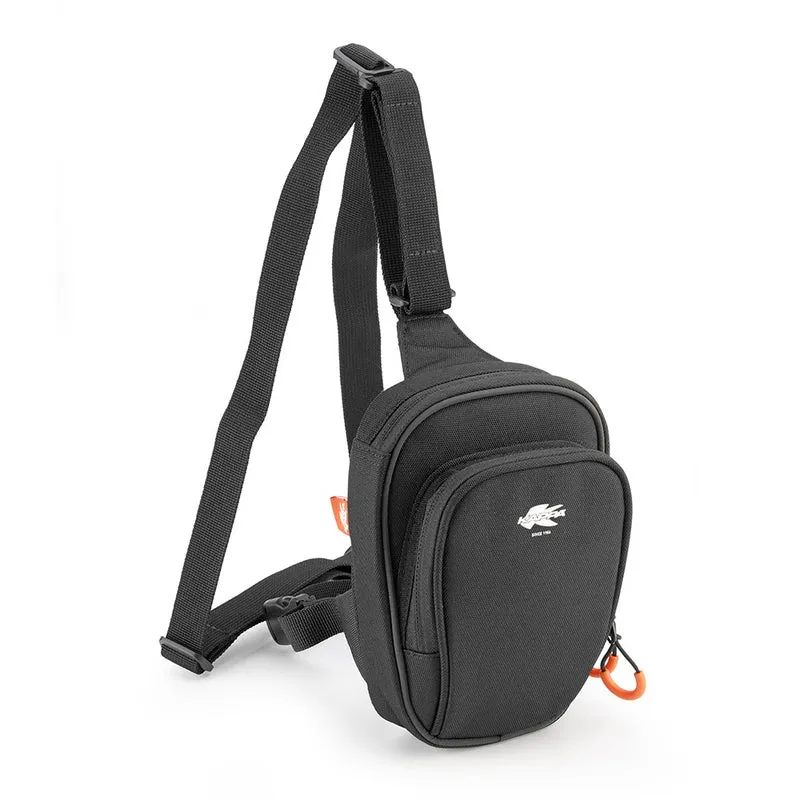 KAPPA St107 Stryker blanda pierna Bolsa 1 L negro