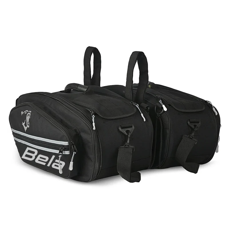 BELA MOCHILA PIEL TEXTIL GEAR NEGRO