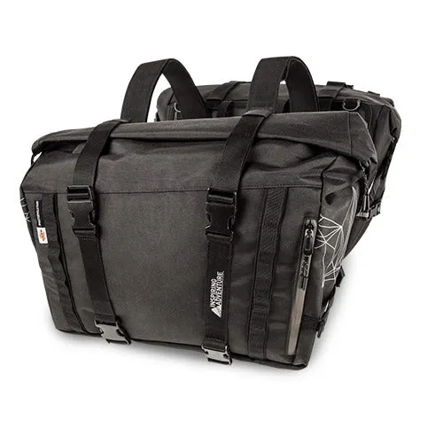Kappa RA316BK Racer doble correa Alforjas laterales 25L