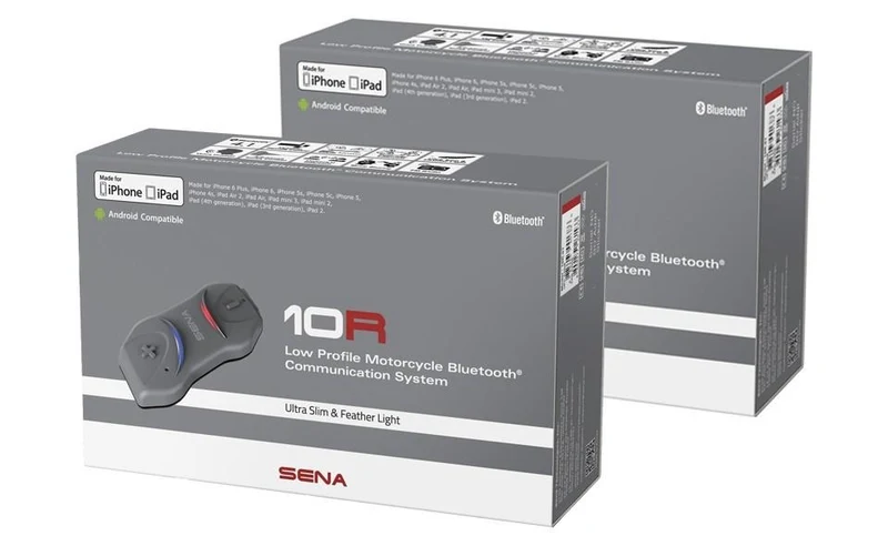 Sena 10R Sistema comunicación Bluetooth Paquete doble