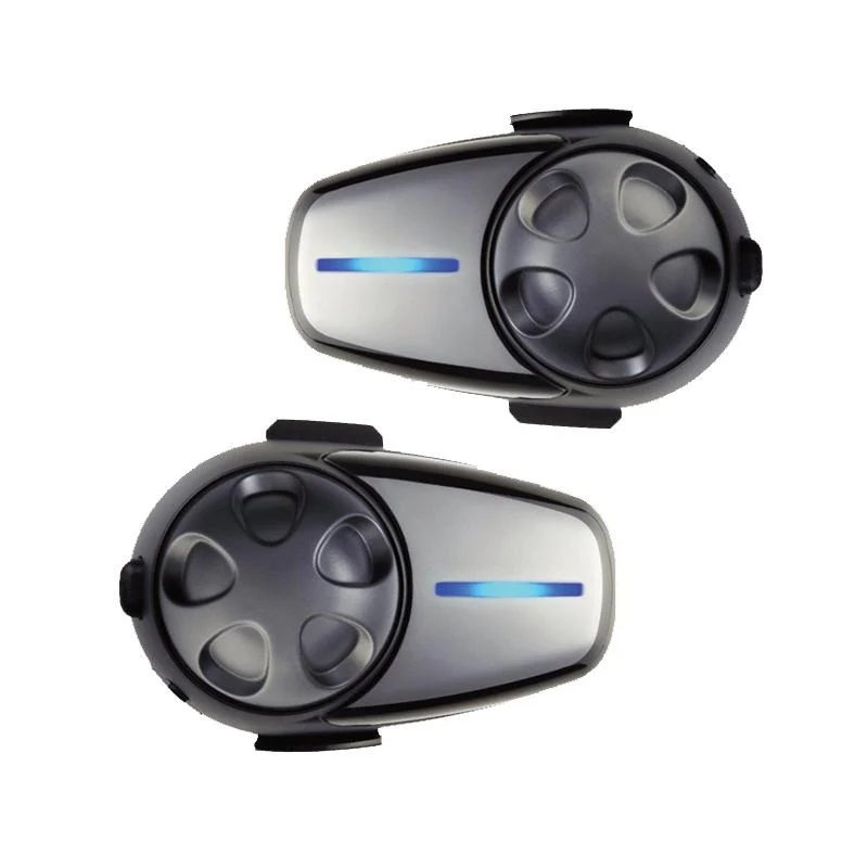 SENA SMH10 Kit Micrófono Universal Intercomunicador Bluetooth Motocicletas Paquete Doble
