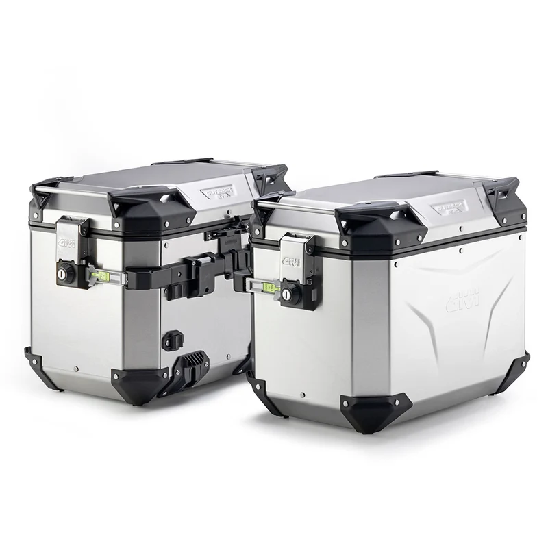 GIVI OBKE48APACK2 Trekker Outback Evo de Maleta lateral para motocicleta 48 L