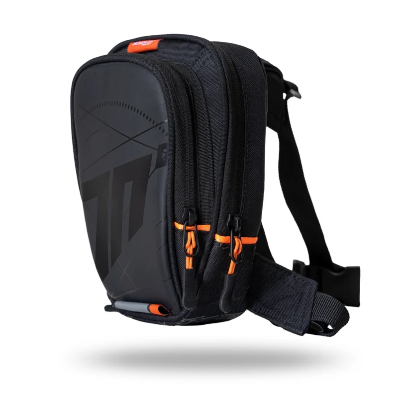 SEVENTY DEGREES SD-TL1 MOCHILA DE PIERNA PARA MOTO NEGRO