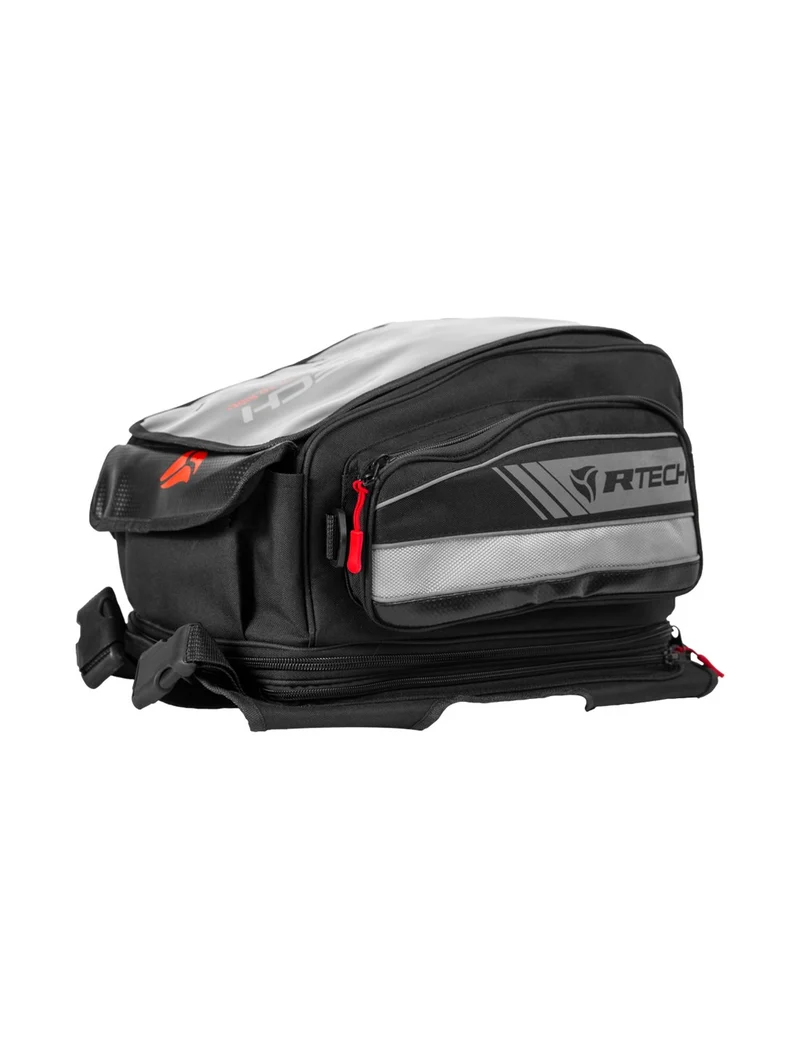 R-TECH - MOCHILA PIEL/TEXTIL BIG MILO TANK GRIS