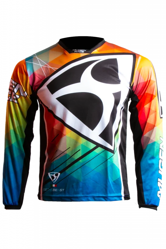 MUGENRACE CR-MNR-2493 SHIMY CRUZ JERSEY NEGRO AMARILLO