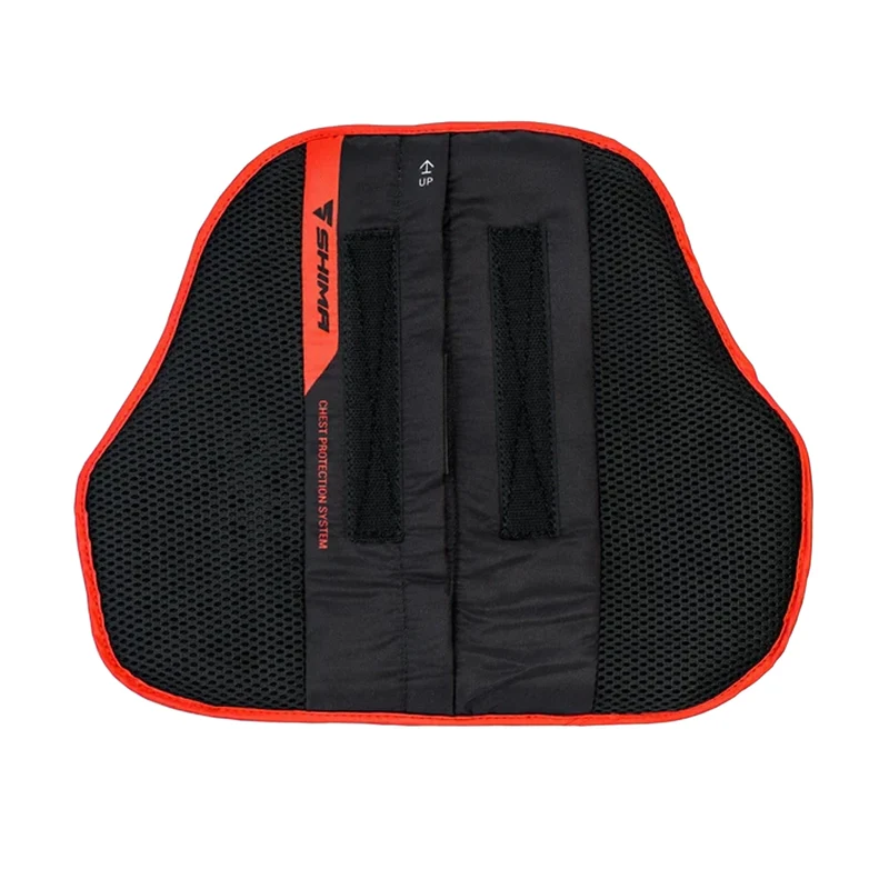 SHIMA CHEST PROTECTOR MAN NEGRO ROJO