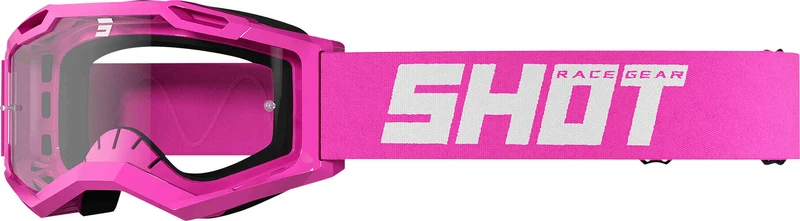 SHOT ASSAULT 2.0 GAFAS DE MOTOCROSS SOLID NEON ROSA GLOSSY