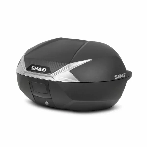 SHAD SH47 BAÚL SUPERIOR REFLECTOR BLANCO