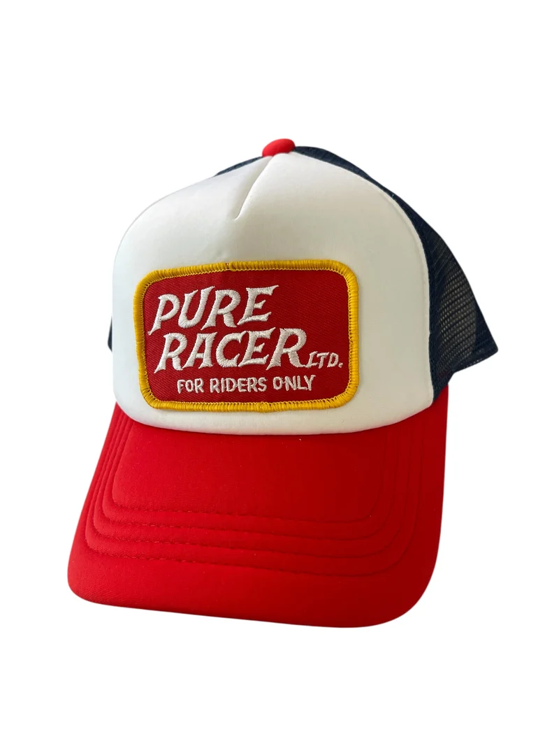 PURERACER GORRA RED WHITE BLUE