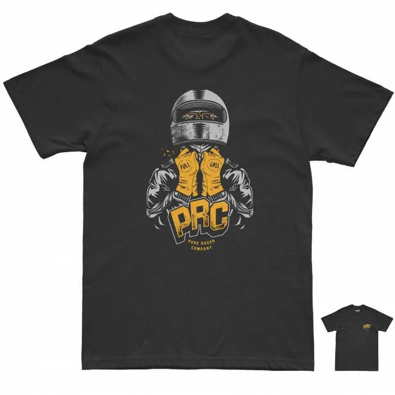 PURERACER CAMISETA SIR RIDER BLACK