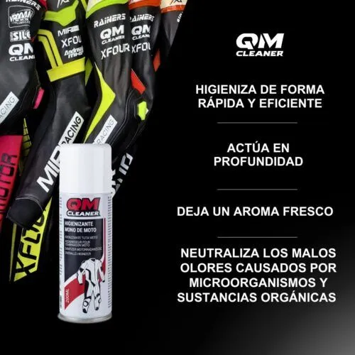 QM Cleaner Higienizante para monos 200ML