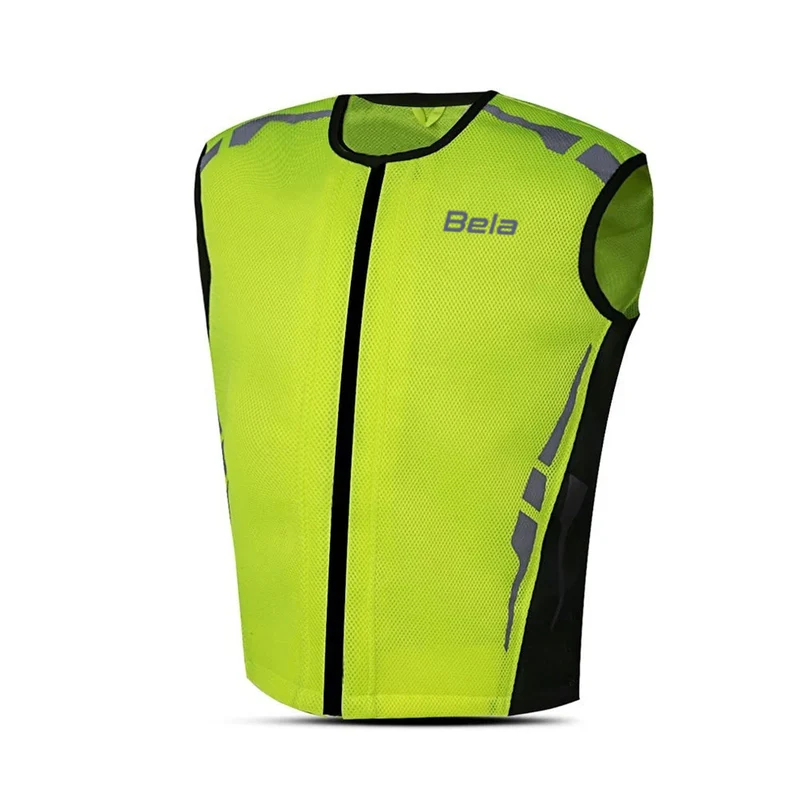 BELA REFLECTANTE TEXTIL VISION NEGRO AMARILLO FLUO
