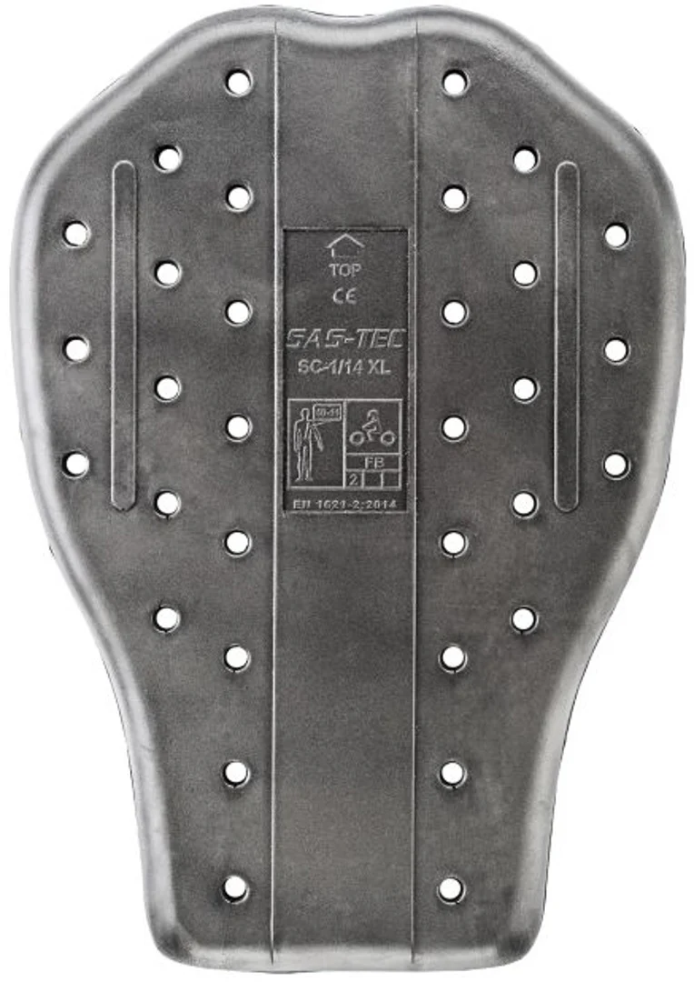SAS-TEC SC-1/14 XL PROTEC DE ESPALDA LEVEL 2 NEGRO