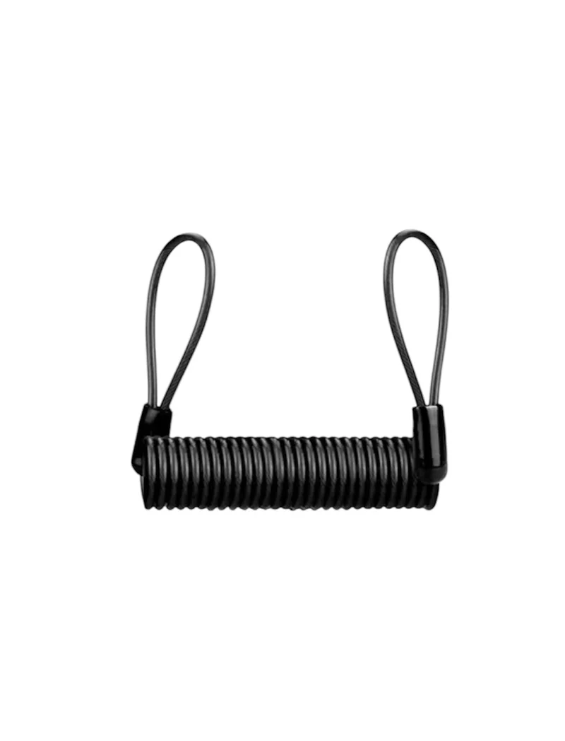 SHUA CABLE ESPIRAL DE MOTO 150 CM NEGRO