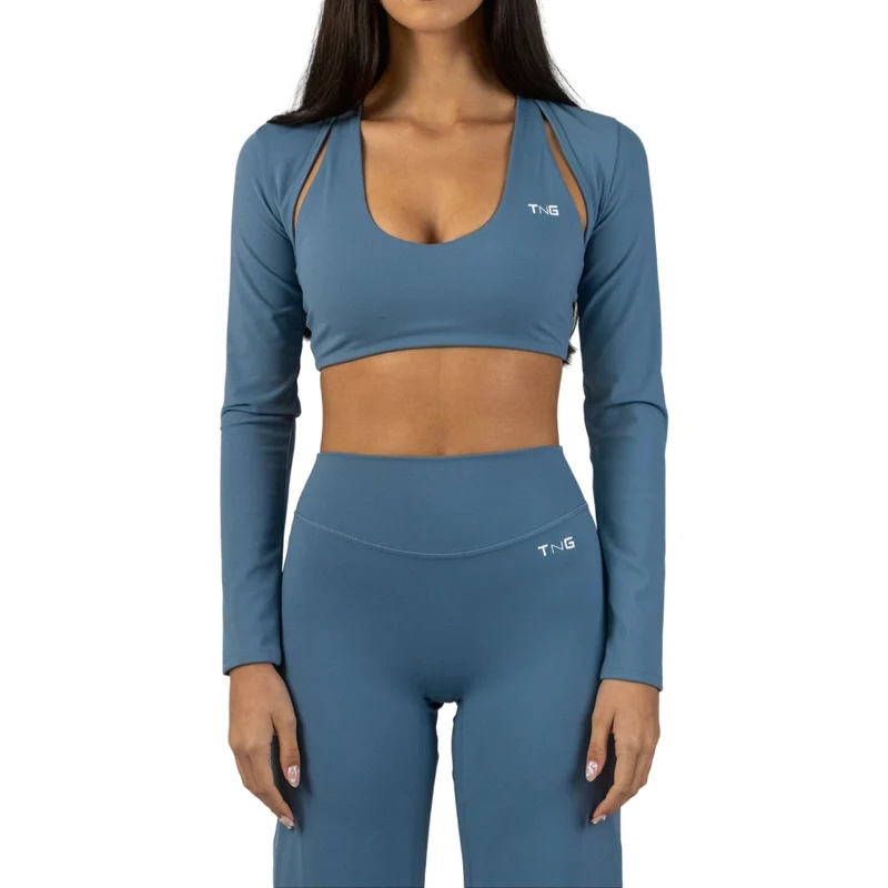 TNG Mangas Deportivas Relume Celeste, para Mujer