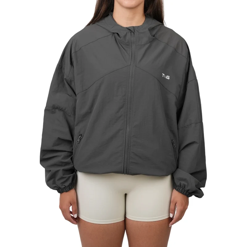 TNG Jacket Water Resistant Gris, para Mujer
