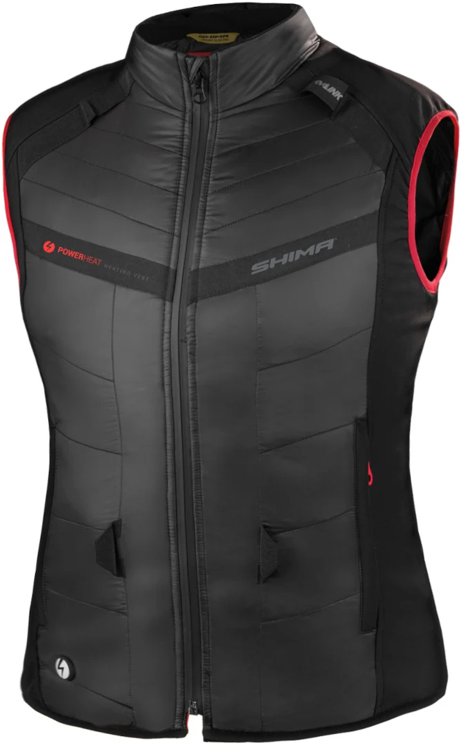 SHIMA POWERHEAT CHALECO TERMICO ELECTRICO MUJER NEGRO