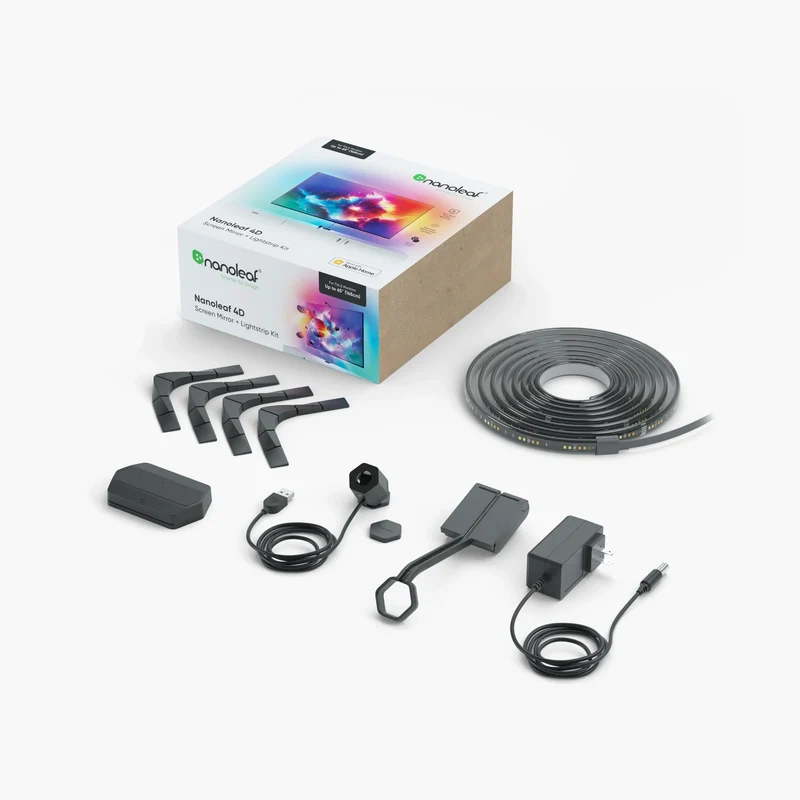 Nanoleaf 4D TV Screen Mirror + Lightstrip SMK | 5.2 Meters | For TVs up to 85"