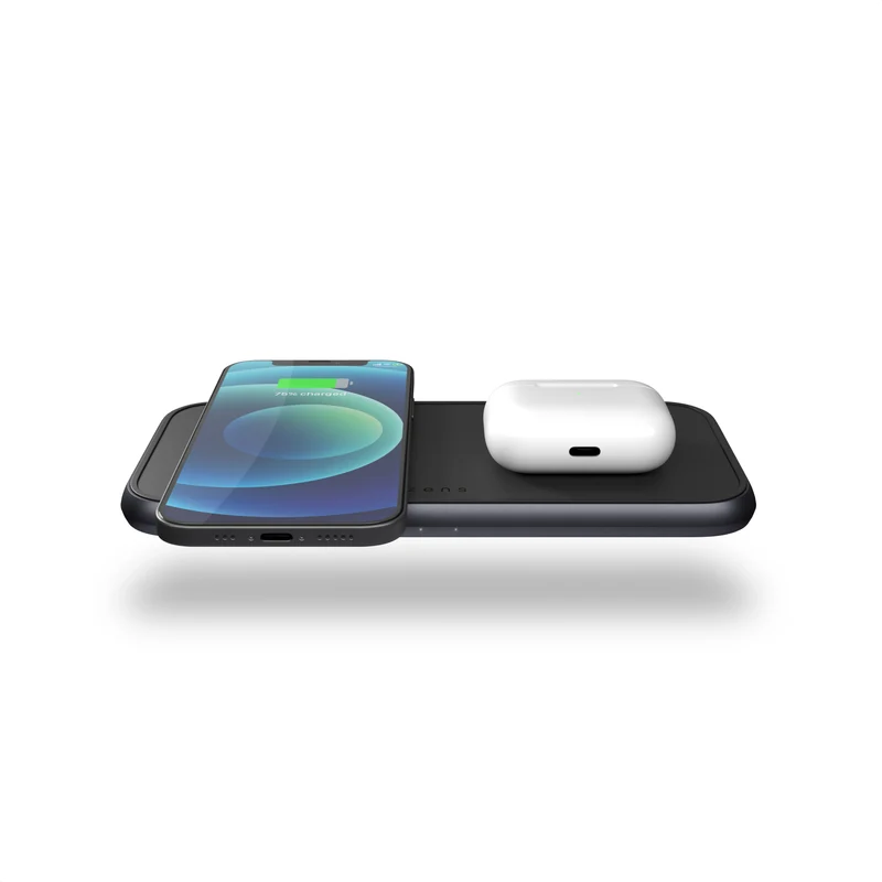 Dual Aluminium Wireless Charger