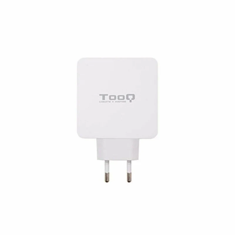 Cargador USB Pared TooQ TQWC-2SC03WT Blanco 48 W
