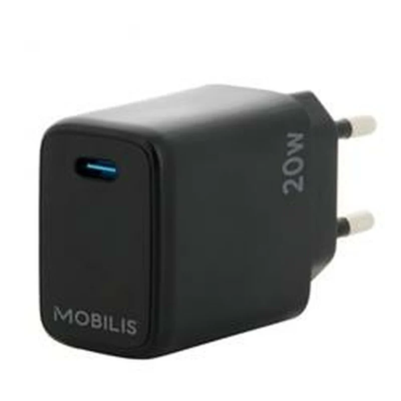 Cargador portátil Mobilis 001361 Negro 20 W