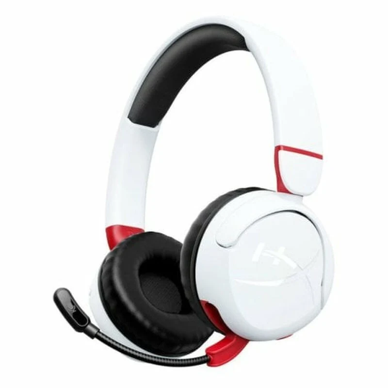 Auriculares con Micrófono Gaming Hyperx Cloud Mini Blanco Infantil