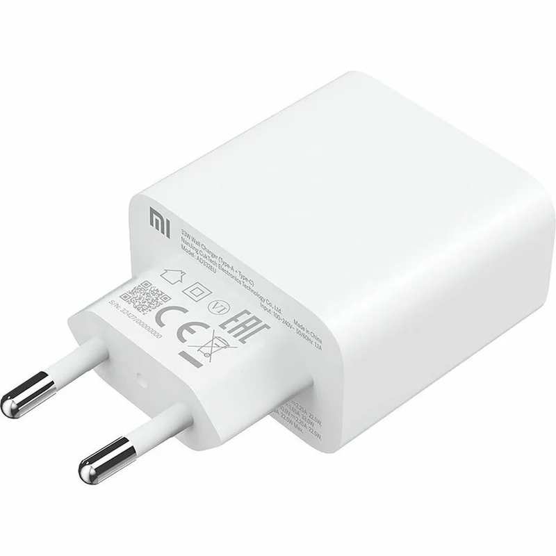 Cargador de Pared Xiaomi Blanco 33 W