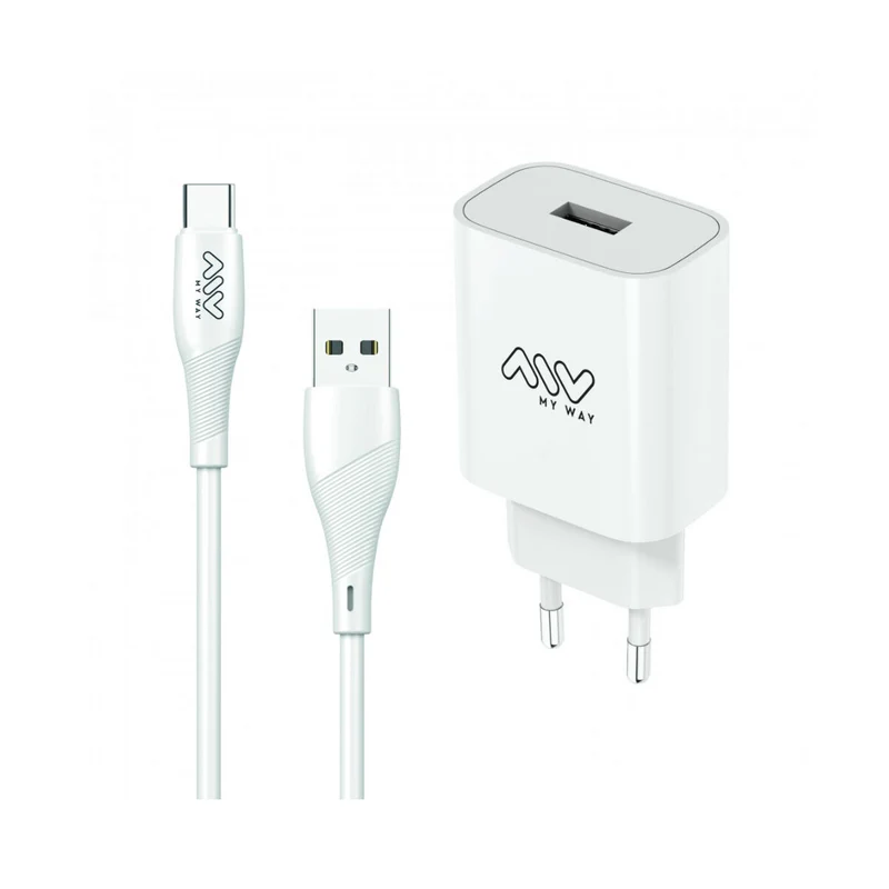 Cargador de Pared Myway Blanco 12 W