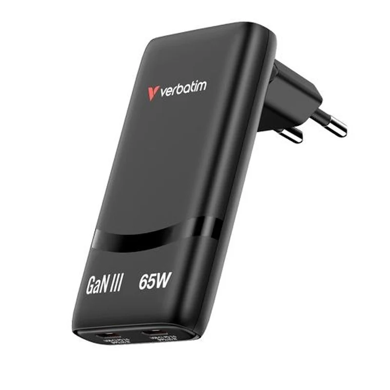 Cable USB Verbatim 32354 65 W Negro