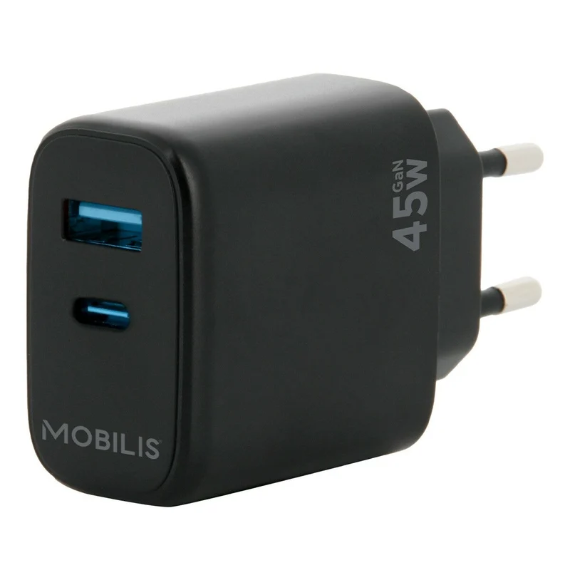 Cargador portátil Mobilis 001363 Negro