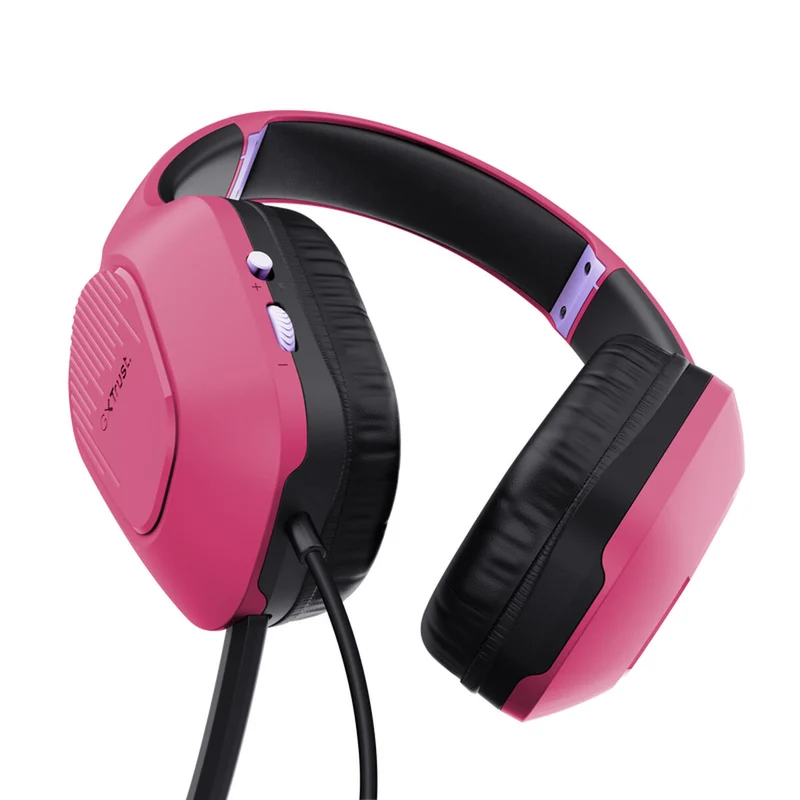 Auriculares Trust 24992 GXT415P Negro Rosa