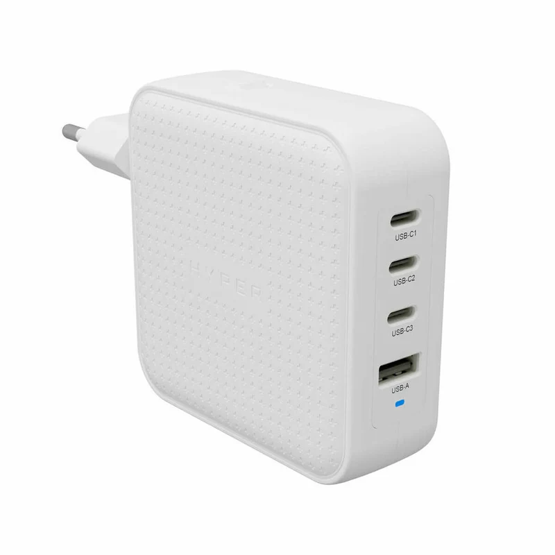 Cargador de Pared Hyper HJ1002WHWWGL Blanco 100 W