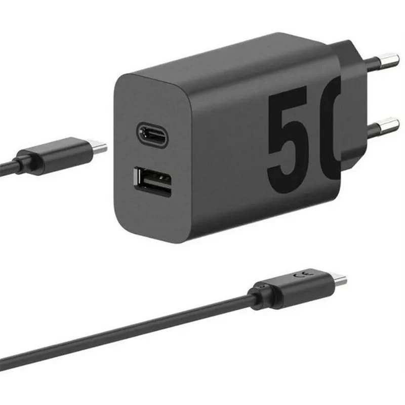 Cargador de Pared Motorola Turbo Power Negro 50 W