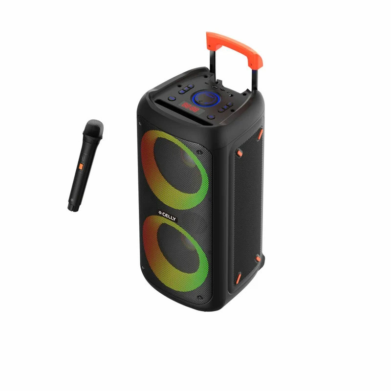 Altavoz Bluetooth Portátil Celly PARTYSPEAKERWLM Negro 4 W