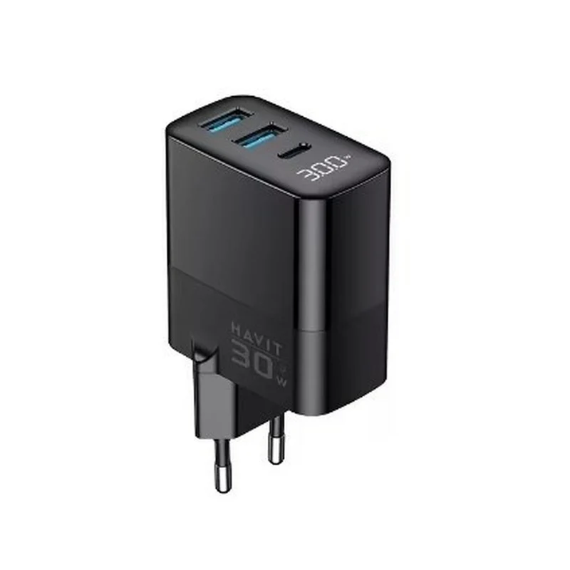 Cargador de Pared Havit UCLE001 EU Negro 30 W
