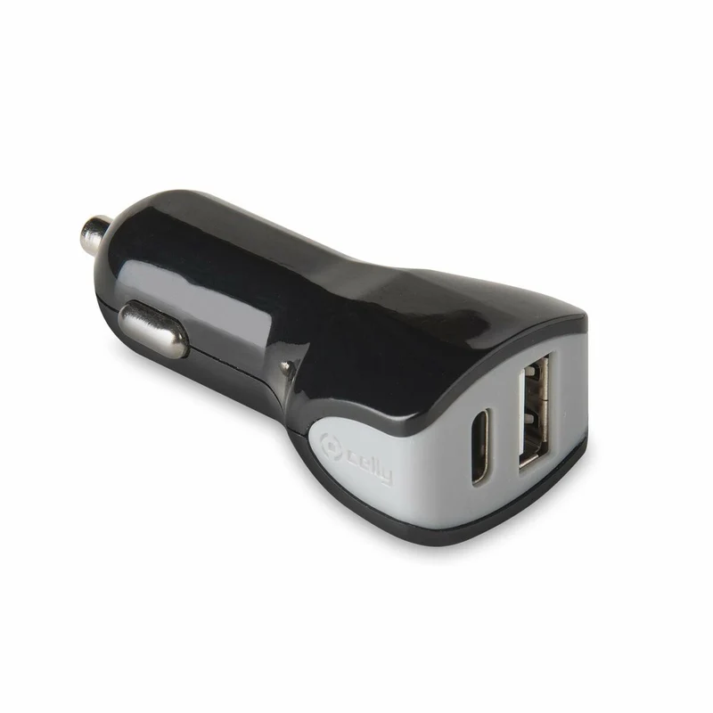 Cargador de Coche Celly Negro 17 W