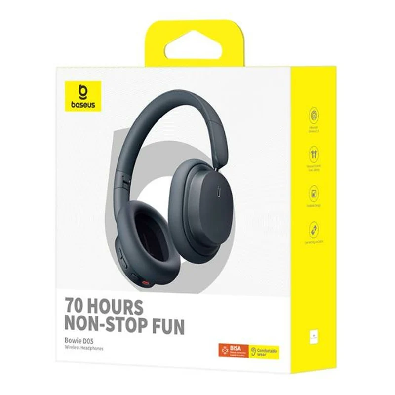 Auriculares Bluetooth Baseus A00024601113-00 Negro