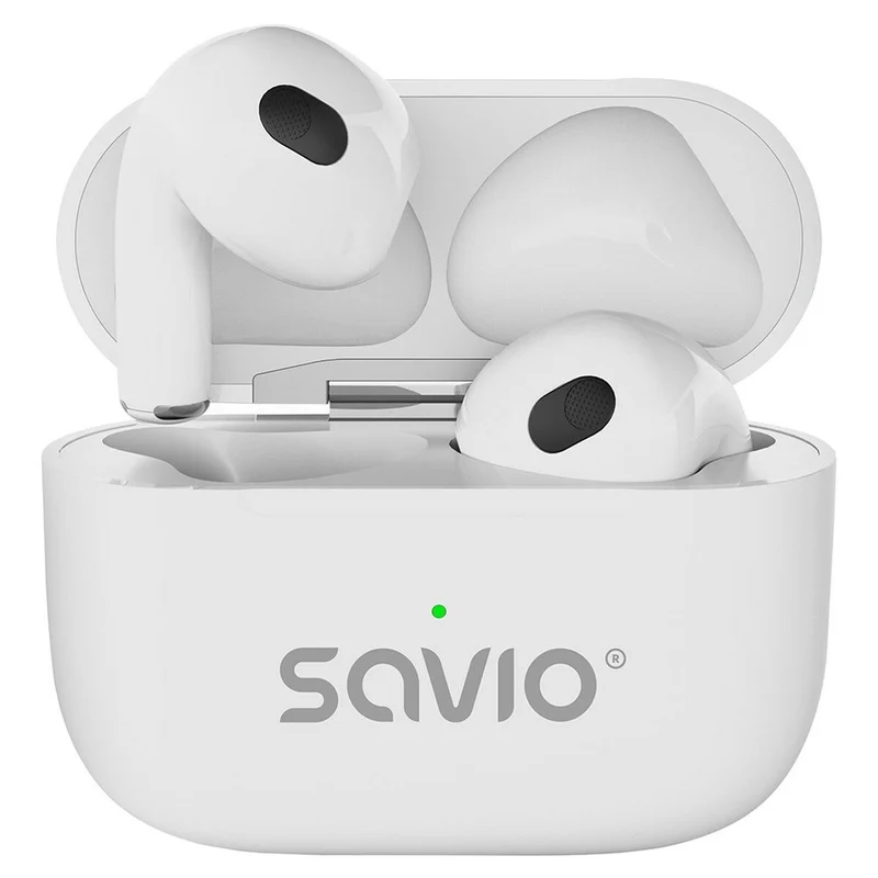 Auriculares Inalámbricos Savio TWS-01PRO Blanco