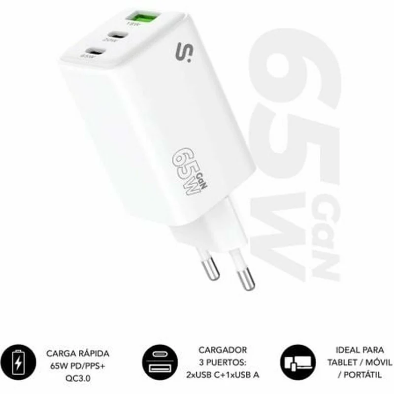 Cargador de Coche Subblim SUBCHG-6G6530