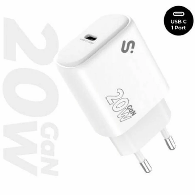 Cargador de Coche Subblim SUBCHG-6G2001 Blanco 20 W