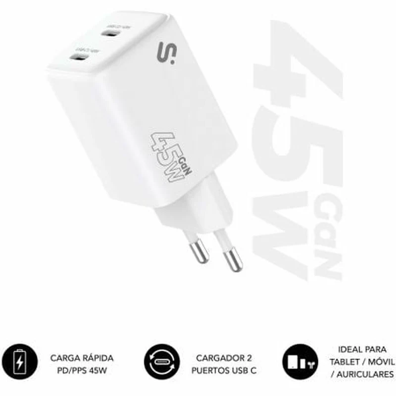 Cargador de Coche Subblim SUBCHG-6G4520